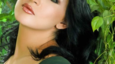 صورة النجمة جومانا مراد في اللون الازرق بعد العتاولة 2 في رمضان