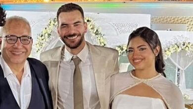 صورة الفنان بيومي فؤاد يحتفل بزفاف نجله المخرج محمد بحضور كبير للنجوم والأصدقاء