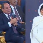 الرئيس المصري يدعو للفنانه هبة مجدي بالشفاء علي الهواء باحتفالية المولد النبوي الشريف