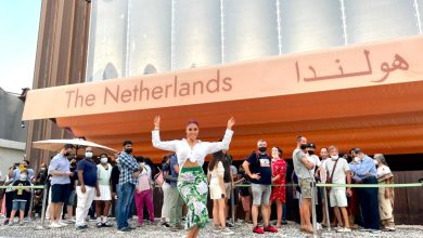 صورة لاروسي في الإكسبو 2020 دبي … تلتقي السفير الهولندي في الإمارات…