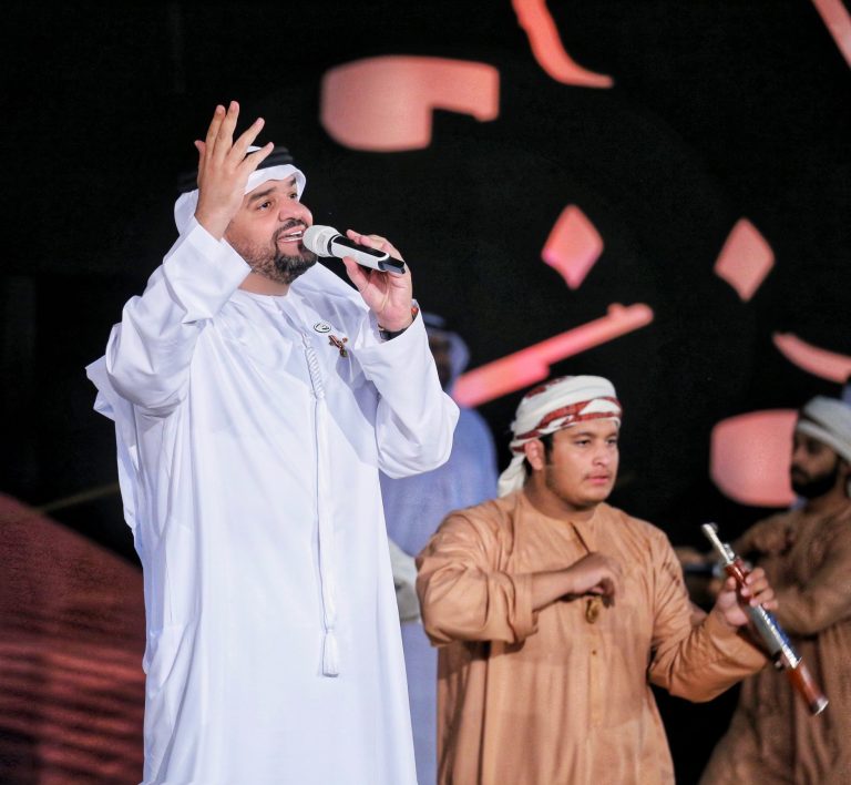 قول وفعل اهداء من الجسمي الي حمدان بن محمد فزاع في ختام برنامج الميدان